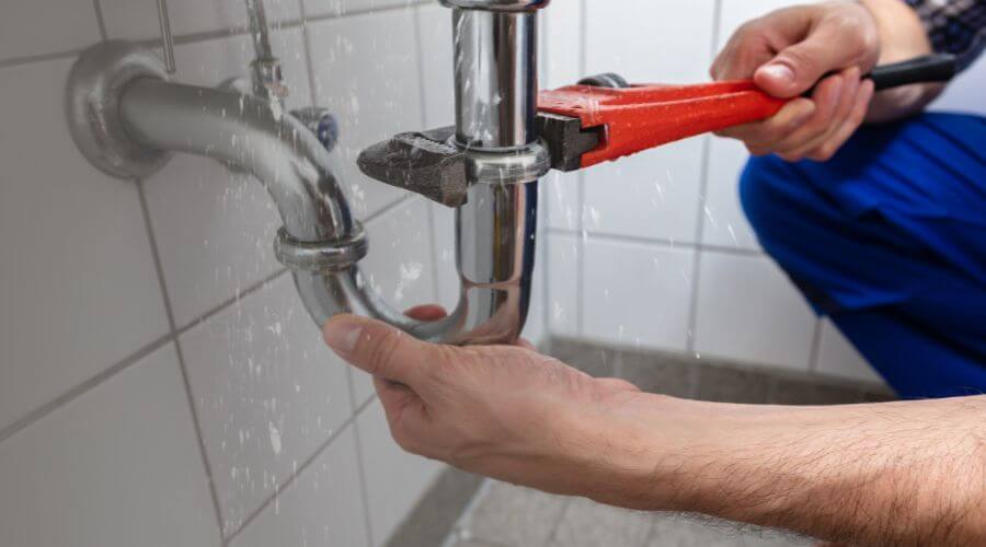 Indoor tankless water heater installation in Flaxville, MT